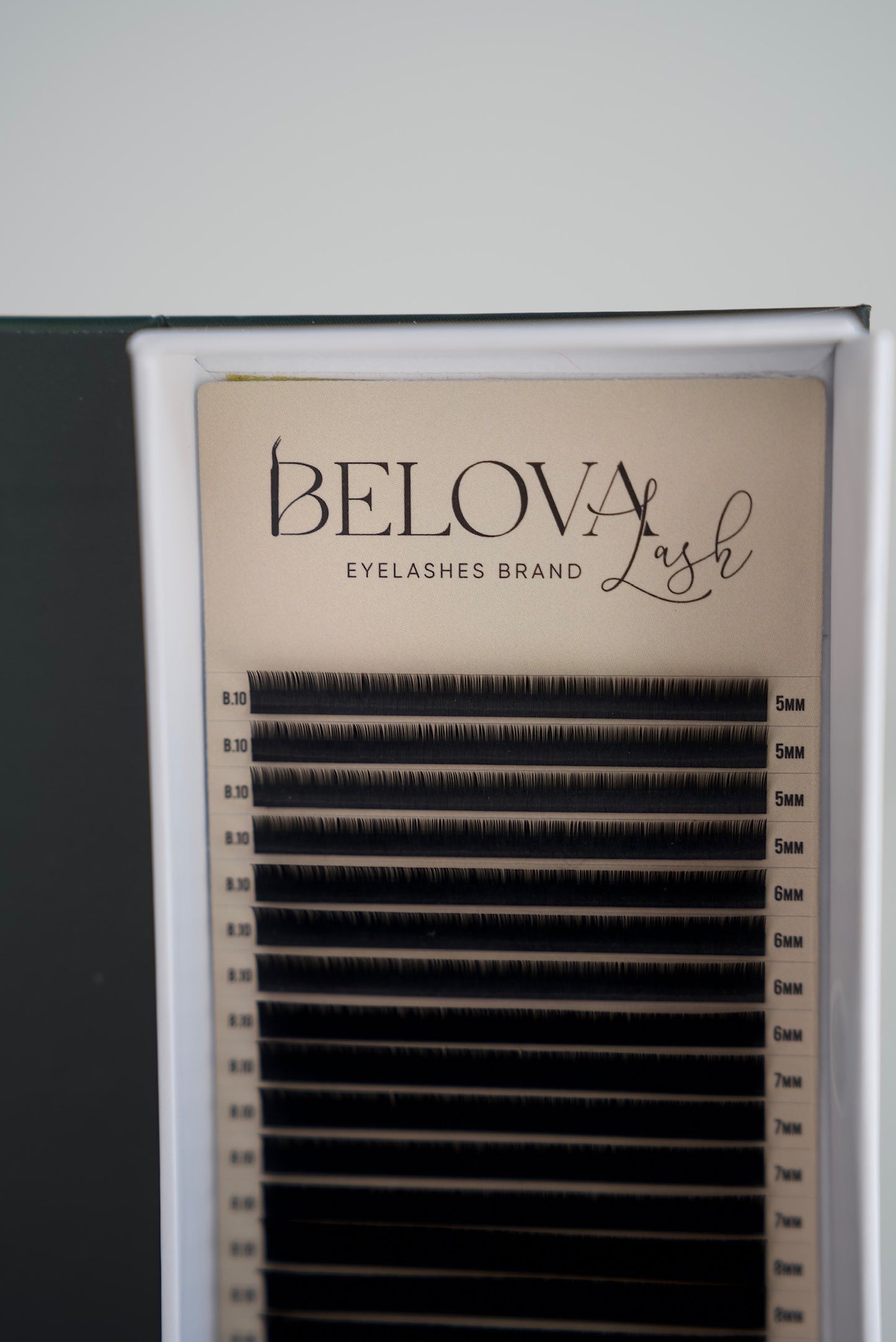 B Curl Mixed Length Eyelash Extensions | Belova Lash
