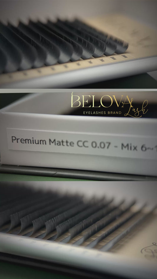 Eyelashes for extension Bend CC